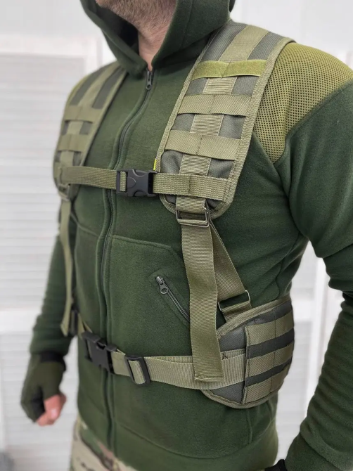Тактичний розвантажувальний пояс РПС Elit force Оливковий Вінниця - фото 3