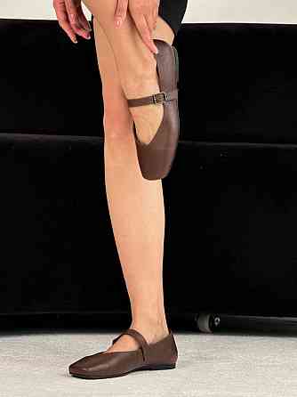 VIFEST Балетки жіночі VIFEST 136 коричневі (весна-осінь, шкіра натуральна) (5910) Коломия