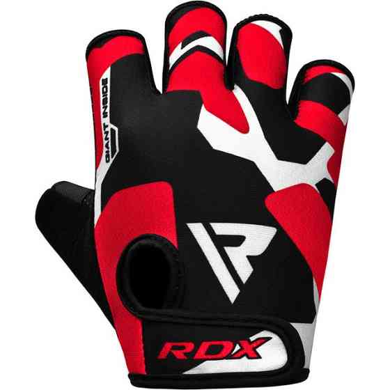 Перчатки для фітнесу RDX F6 Sumblimation Red XL Кам'янське