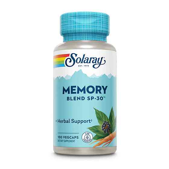 Підтримка пам'яті Solaray Memory Blend SP-30 100 вег капсул Київ