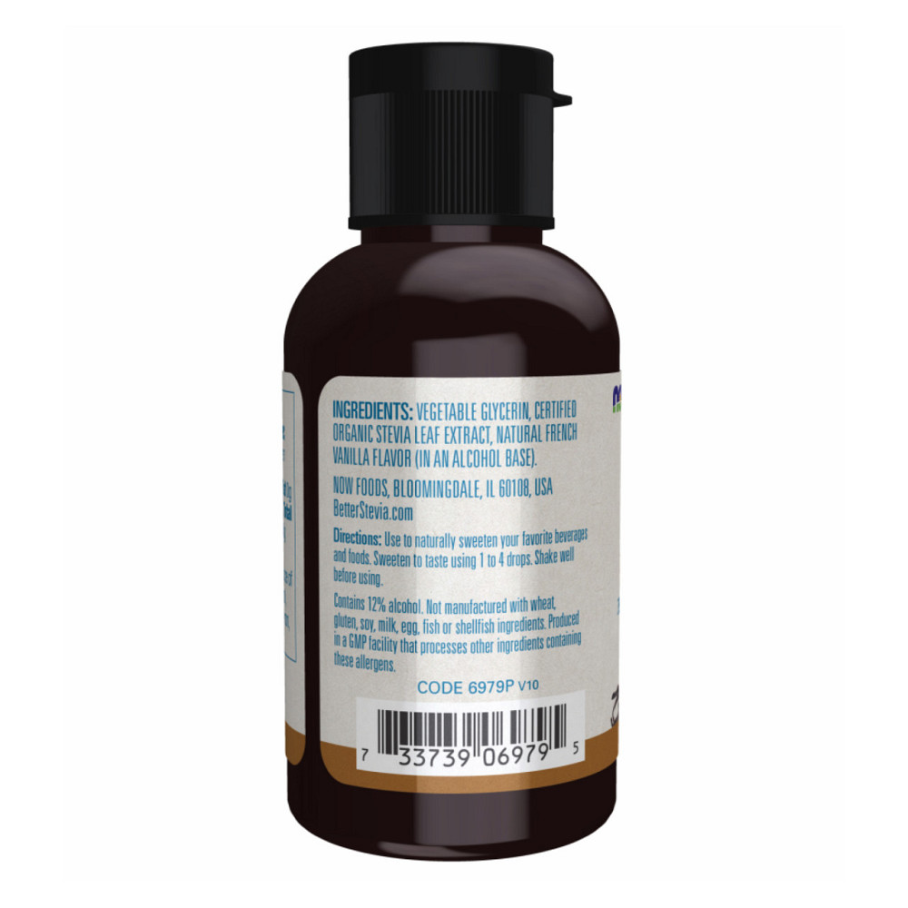 Стевия Now Foods Better Stevia Liquid 59 ml ваниль Киев - изображение 3
