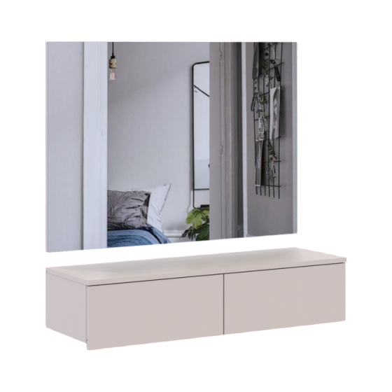Комплект мебели Doros Левия + зеркало Кашемир 100х32х100 (42005237) Львов
