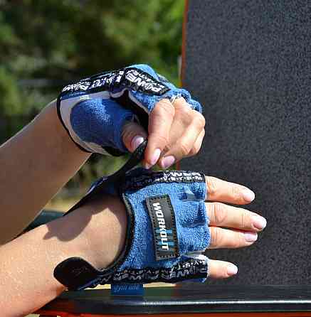 Перчатки для фитнеса Power System PS-2200 Workout Blue XL Луцк