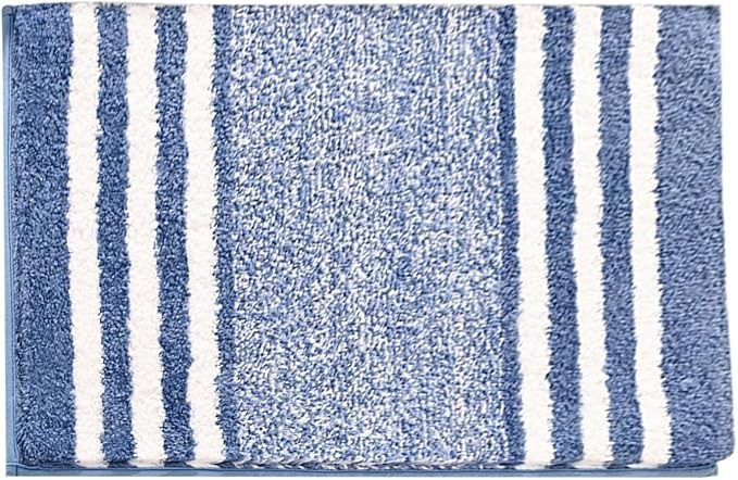 Коврик для ванной и душа коврик для ног в ванную комнату,микрофибра,атискользящий 50х80 см,в полоску Каменец-Подольский - изображение 6
