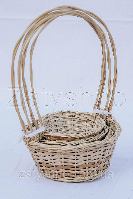 Кошик великодні | плетений кошик на Великдень із лози | кошик на Великдень Київ - фото 2