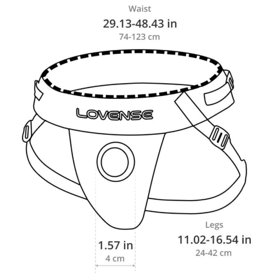 Трусики для страпона Lovense Strapless Harness, для Lovense Lapis strap-on та інших моделей Sex Aura Київ - фото 3