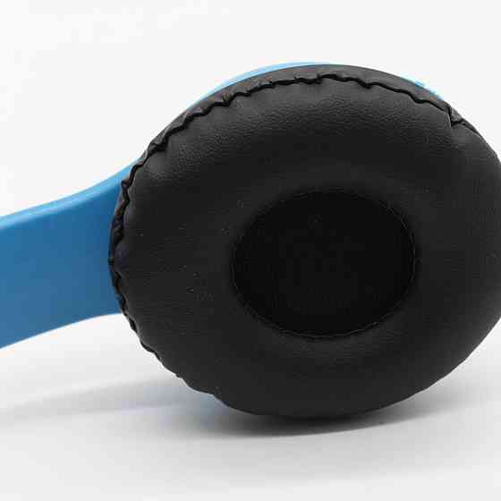 Бездротові Bluetooth-навушники з мікрофоном і Mp3 плеєром, P47, Синій/Стереогарнітура/Накладні навушники блютуз Київ