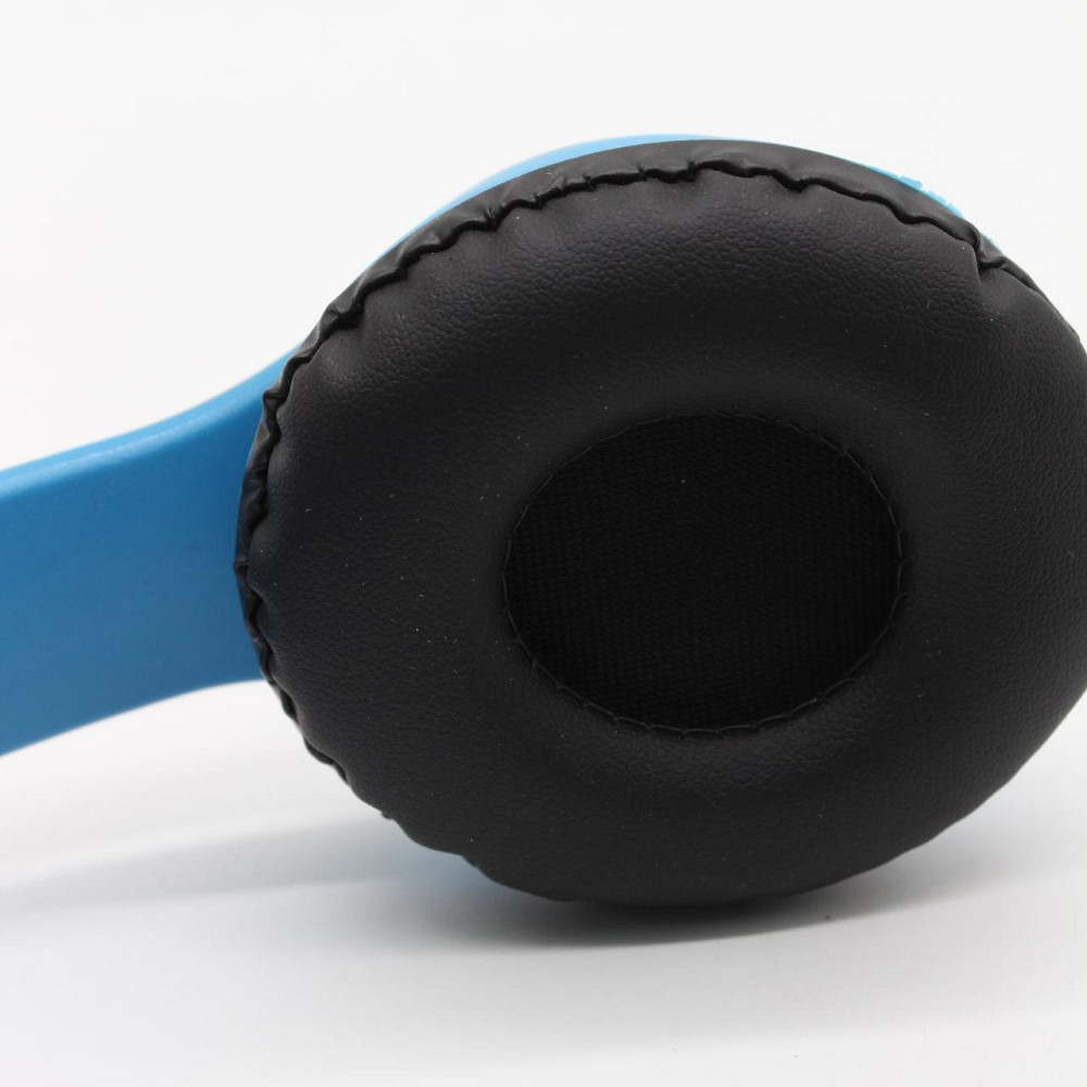 Бездротові Bluetooth-навушники з мікрофоном і Mp3 плеєром, P47, Синій/Стереогарнітура/Накладні навушники блютуз Київ - фото 4