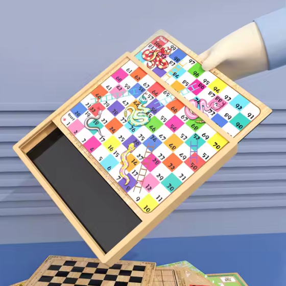 Гра настільна для дітей "Китайські шашки, Пентоко і Літаючі шахи", гра для дітей від 5 років Кам'янець-Подільський