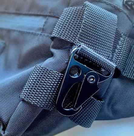 Тактична сумка бананка вологозахищена Чорного кольору. Харків