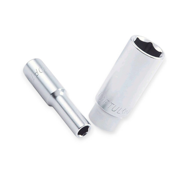 Головка торцевая шестигранная удлиненная 1/2 18мм CrV Мукачево - изображение 1