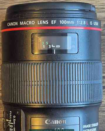 Объектив Canon EF 100mm f / 2.8L Macro IS USM. Киев