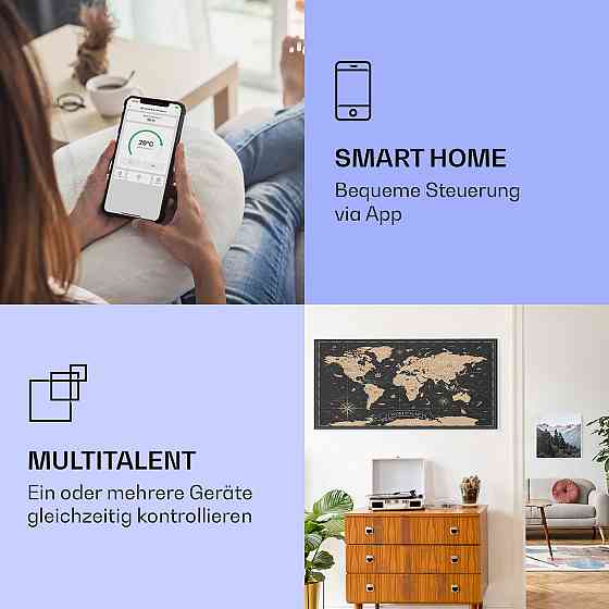 Wonderwall Air Art Інтелектуальне інфрачервоне опалення нічна карта 120x60 см 700 Вт 120 x 60 см нічна Рівне