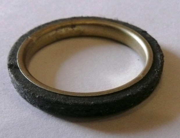 Прокладка глушителя   скутер 4 Т китай  125/150 Мукачево - изображение 1