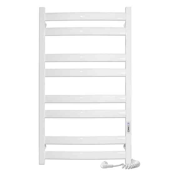 Электрический полотенцесушитель Laris Зебра Атлант ЧК8 500Х900 Э белый Киев