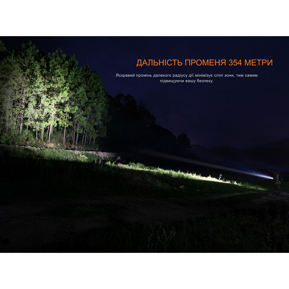 Ліхтар тактичний кишеньковий Fenix PD26R ACE 1300 лм Київ - фото 12