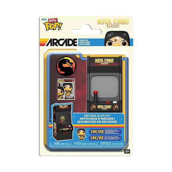 Ігровий набір Bitty POP! Arcade серії Mortal Combat - Скорпіон Дніпро