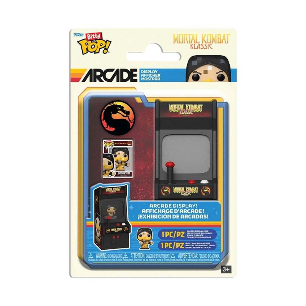 Ігровий набір Bitty POP! Arcade серії Mortal Combat - Скорпіон Дніпро - фото 1