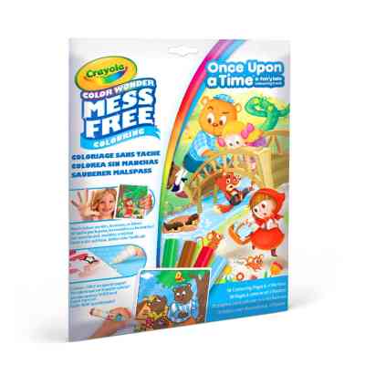 Набір для творчості Crayola Розмальовка Color Wonder Улюблені казки 18 сторінок (75-2816) Вінниця