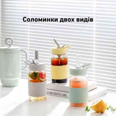 Пляшка для води Buydeem CD1017 500 мл Oats White (CD1017-OW) Вінниця