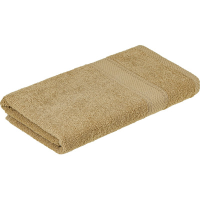 Полотенце Home Line махровое бордюрное (кофейное) 400 гр/м2, 70х140 см (181822) Винница - изображение 1