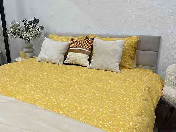 Ecotton Комплект постільної білизни Ecotton полуторний 150х215 см Квітка жовтий (250951) Київ