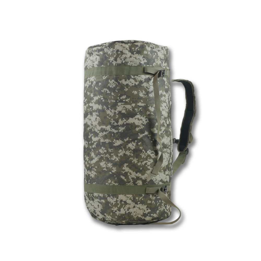 Тактична сумка-баул 100 л піксель.  Армійський баул на 100 літрів, баул піксель ЗСУ, баули військові Київ - фото 9