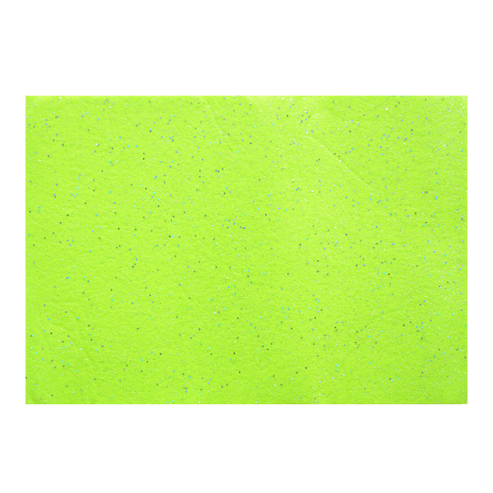 Набір фетр м'який "Santi" 741812 з глітером салатовий 21*30см (за 10арк), шт Київ - фото 1