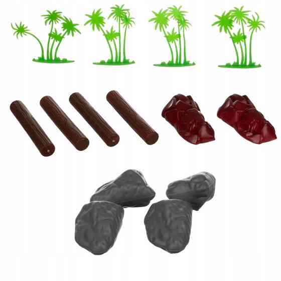 Великий ігровий набір фігурок тварин 48 шт в ящику Kruzzel (24816) Нововолинськ