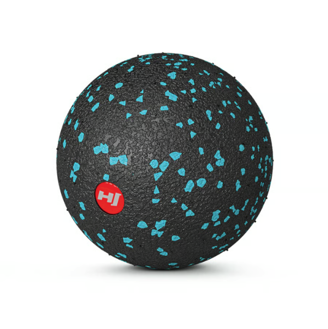Масажний м'яч EPP 80 мм Hop-Sport HS-S008MBB чорно-синій Київ - фото 2