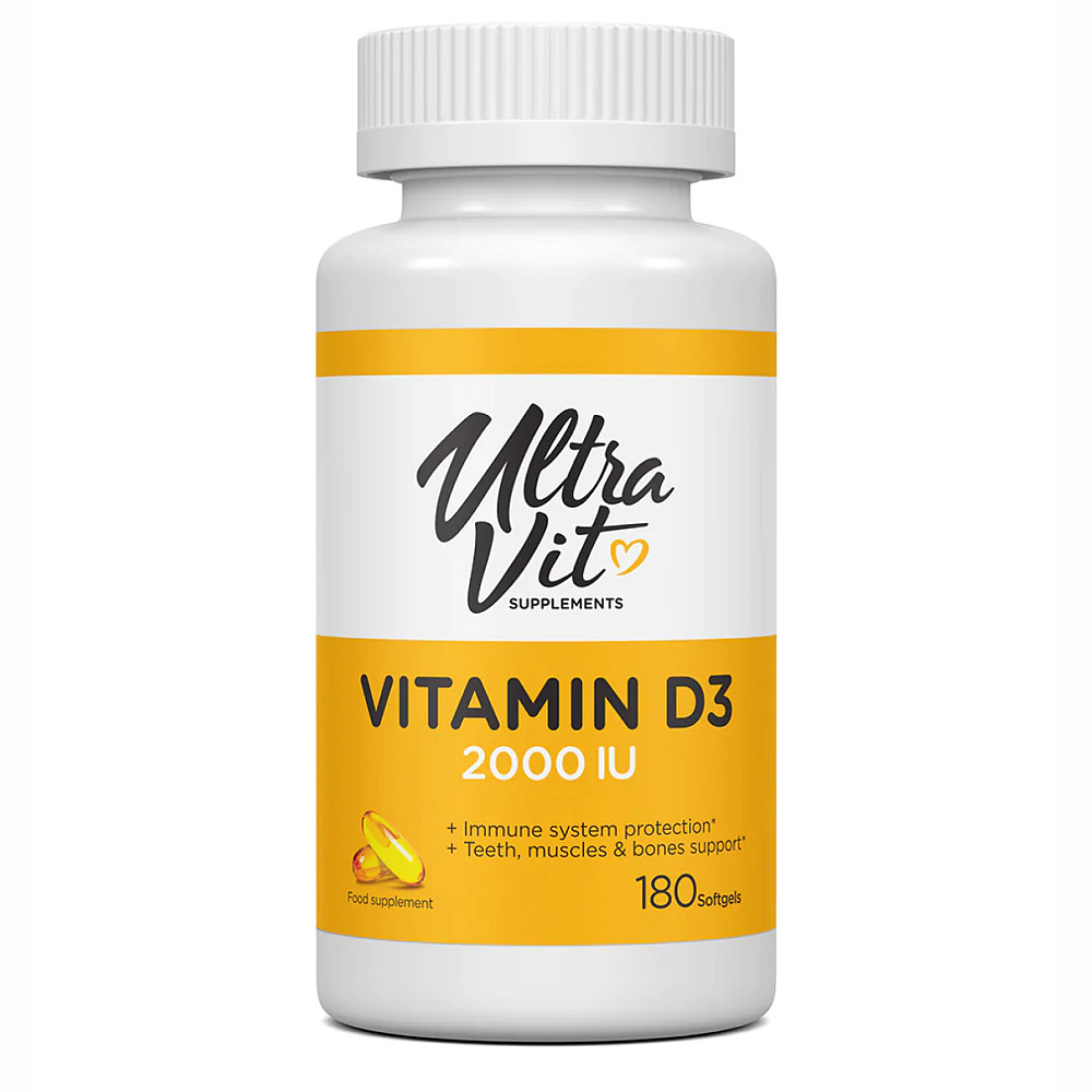 Vitamin D3 2000 IU - 180 softgels Луцк - изображение 1