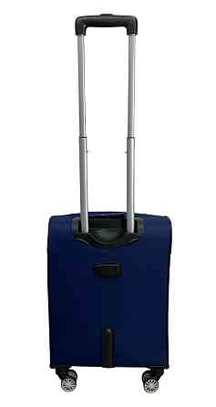 Чемодан тканевый MADISSON 35703 малый синий 4 колеса Киев
