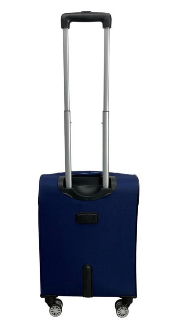 Чемодан тканевый MADISSON 35703 малый синий 4 колеса Киев - изображение 5