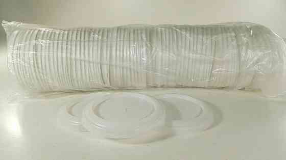 Кришка на пивний стакан Діфлон з отвором 100 шт Харків