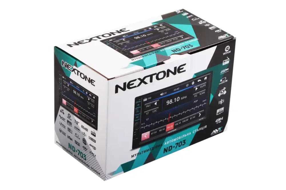 Автомагнітола MP5 2DIN Nextone ND-703 екран 7 BT/USB/MicroSD/ISO/доп. розєм /ПДУ Вінниця - фото 5