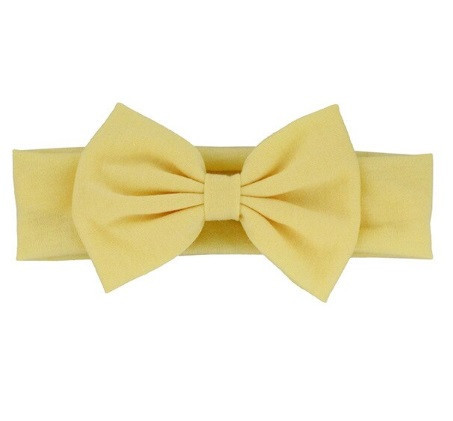 Повязка на голову детская широкая one size желтый Киев - изображение 1