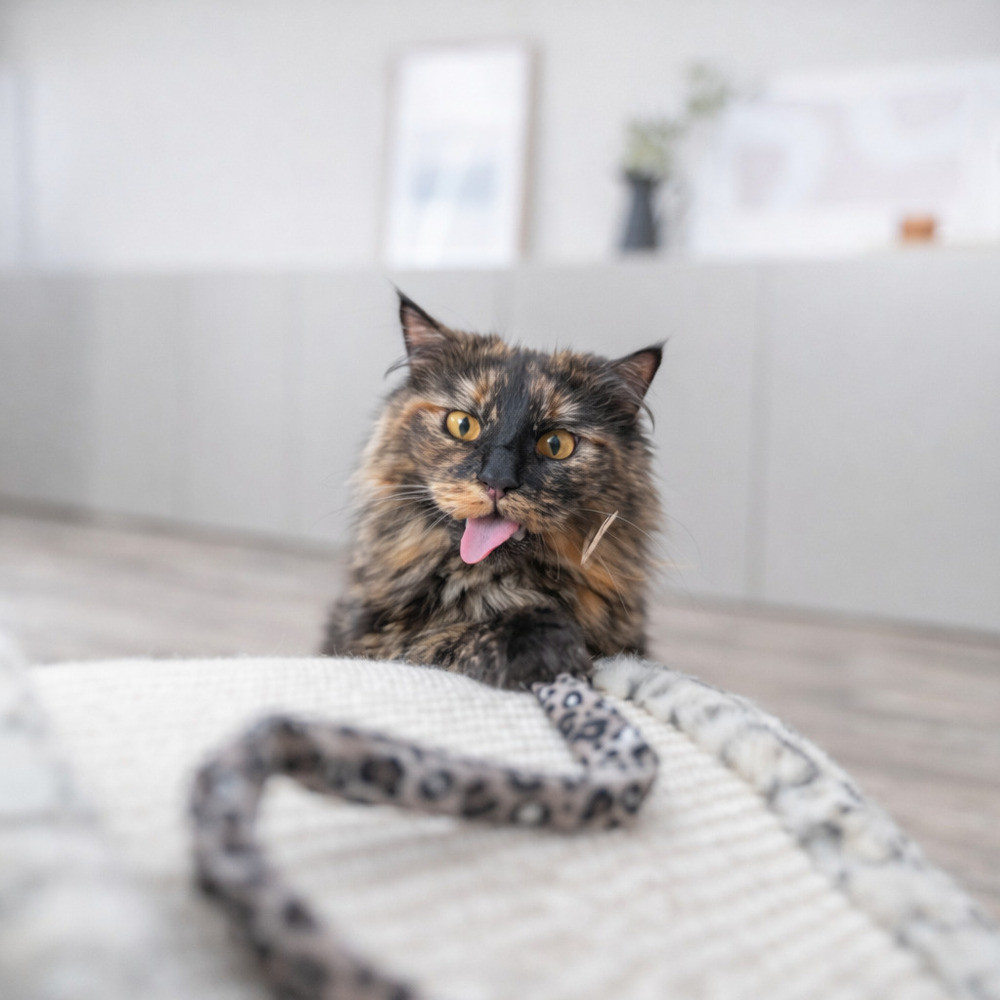 Іграшка Trixie для котів Вудочка з плюшевою котяча м'ята плюш/пластик 51 см Київ - фото 4