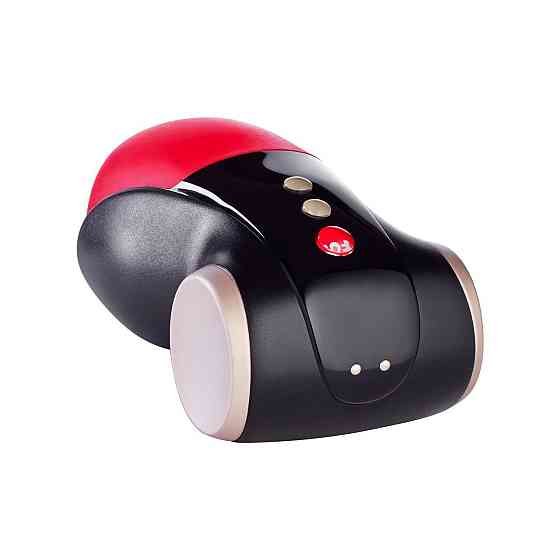 Мастурбатор для головки пениса Fun Factory COBRA LIBRE II black/red, 2 мотора, игра без рук Sex Aura Киев