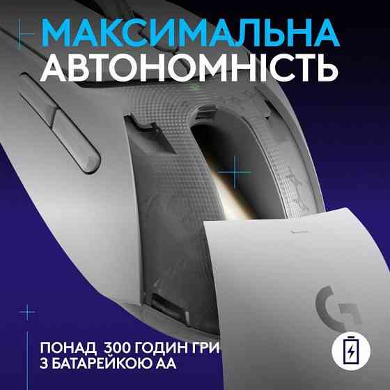 Миша бездротова Logitech G309 White (910-007207) Білий Харьков