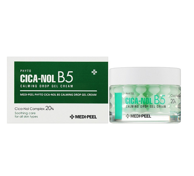 Успокаивающий капсульный крем-гель Cica-Nol B5 Calming Drop Gel Cream Medi-Peel 50 мл Винница - изображение 2