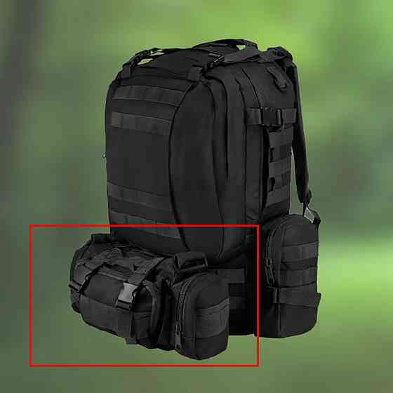 Універсальна тактична сумка – підсумок нагрудна поясна на MOLLE сумка з ременем на плече QC-940 5 л Київ