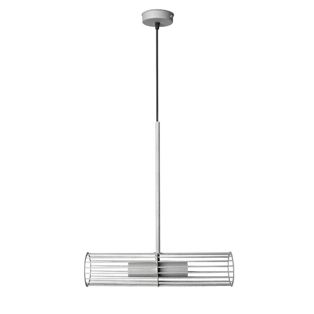 Світильник підвісний у лофт стилі MSK Electric Malta під лампу Е27 MR 1041 GR сірий муар Київ - фото 3