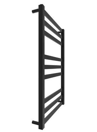 Водяна рушникосушарка Mario INOX Чикаго 770x530/500 чорний мат Київ