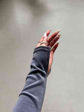 Женское праздничное элегантное велюровое мини-платье Серый, 42/44 Одесса