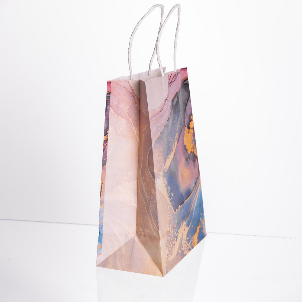 Yiwu Набір подарункових пакетів з паперу 12 шт 15×8×21 см Фіолетовий HP-10359-22V Коломия - фото 3