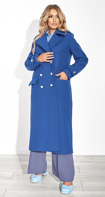 Лаконічне пальто з красивою фурнітурою (42) Київ - фото 9