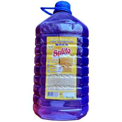 Гель для прання Splito Рідке господарське мило 72% 5 л (4820049383867) Вінниця