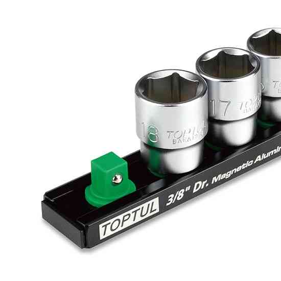 Тримач для головок (планка магнітна) 3/8"*280*12PCS TOPTUL PBKB3B2612 Одеса