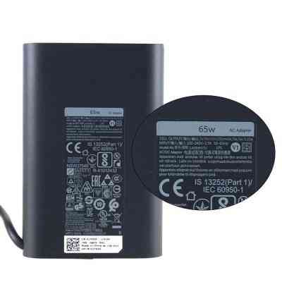 Блок живлення до ноутбуку Dell 65W Oval 20V разъем Type-C (HA65NM170 / A40243) Вінниця