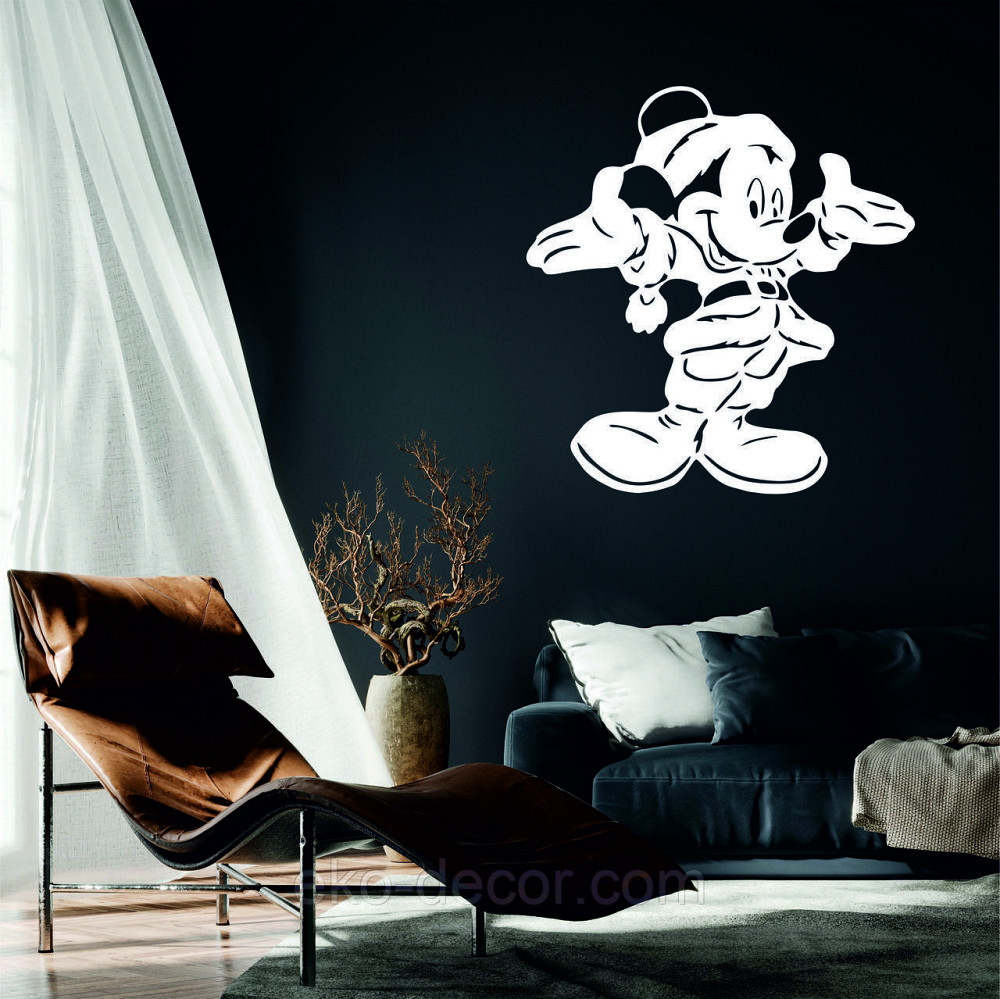 Декоративное настенное Панно «Микки Маус», Декор на стену 70*70 см Киев - изображение 1
